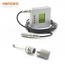 IP65 4 -20ma RHT series greenhouse soil temperature and humidity sensor probe transmitter with LCD display digital output